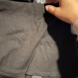 Fashion nova mini skirt 
Xs
Black